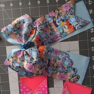 Colorful Cartoon Print Hair Bow